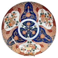 Stunning quality antique Japanese imari plate