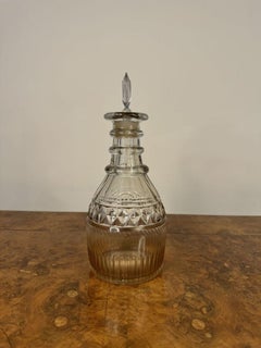 Stunning quality antique Victorian decanter