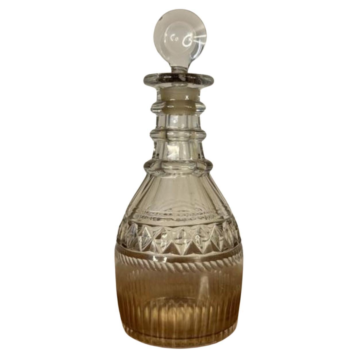 Stunning quality antique Victorian decanter