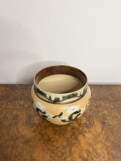 Stunning quality antique Victorian Doulton lambeth jardiniere