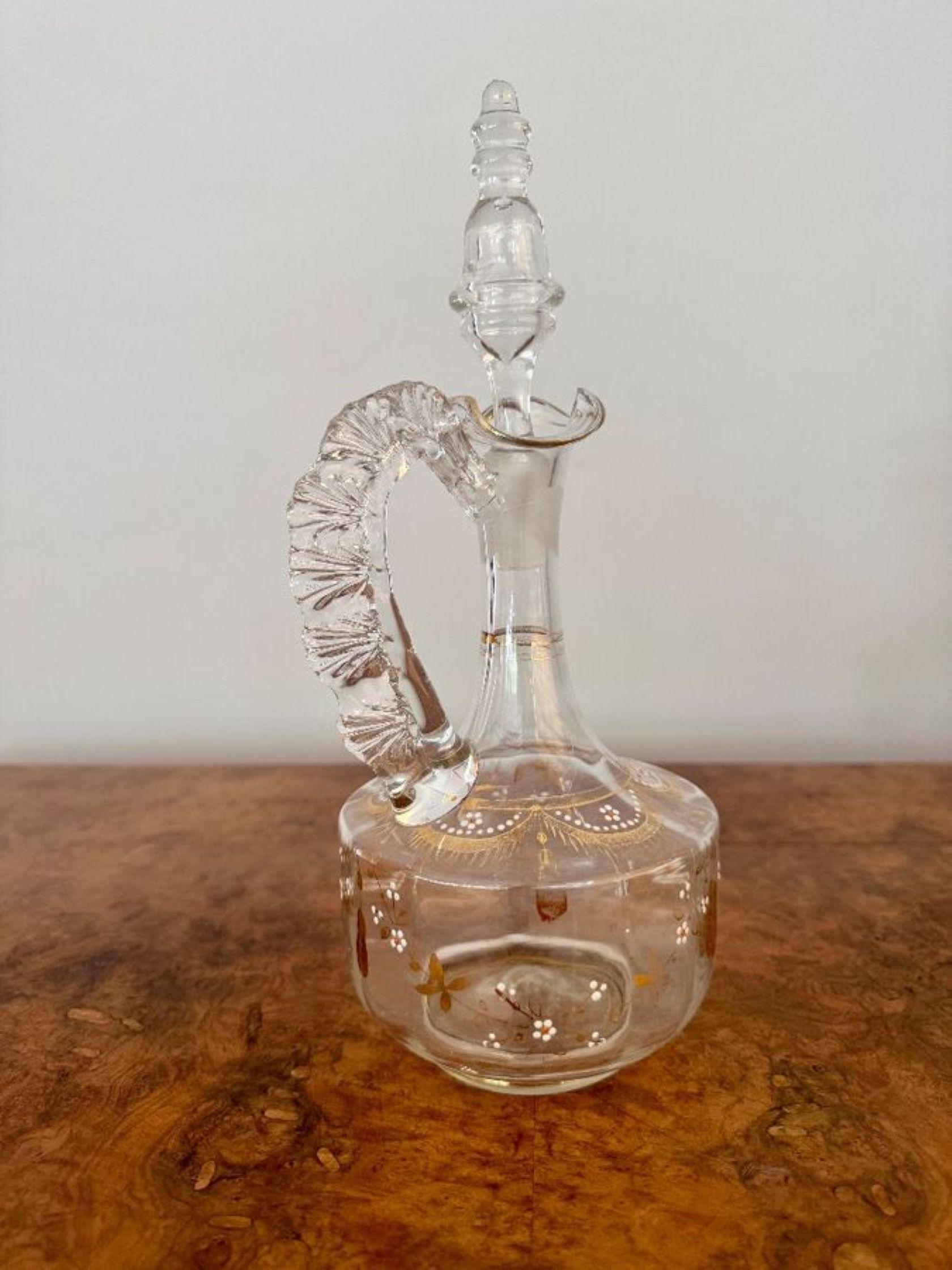 XIXe siècle Superbe aiguière victorienne ancienne de qualité en vente
