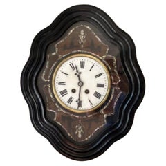 Stunning quality Antique Victorian French wall clock 
