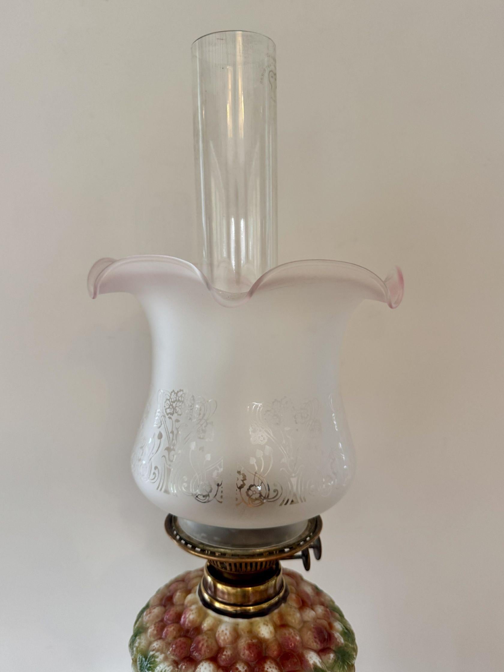 Brass Stunning quality antique Victorian telescopic oil lamp For Sale