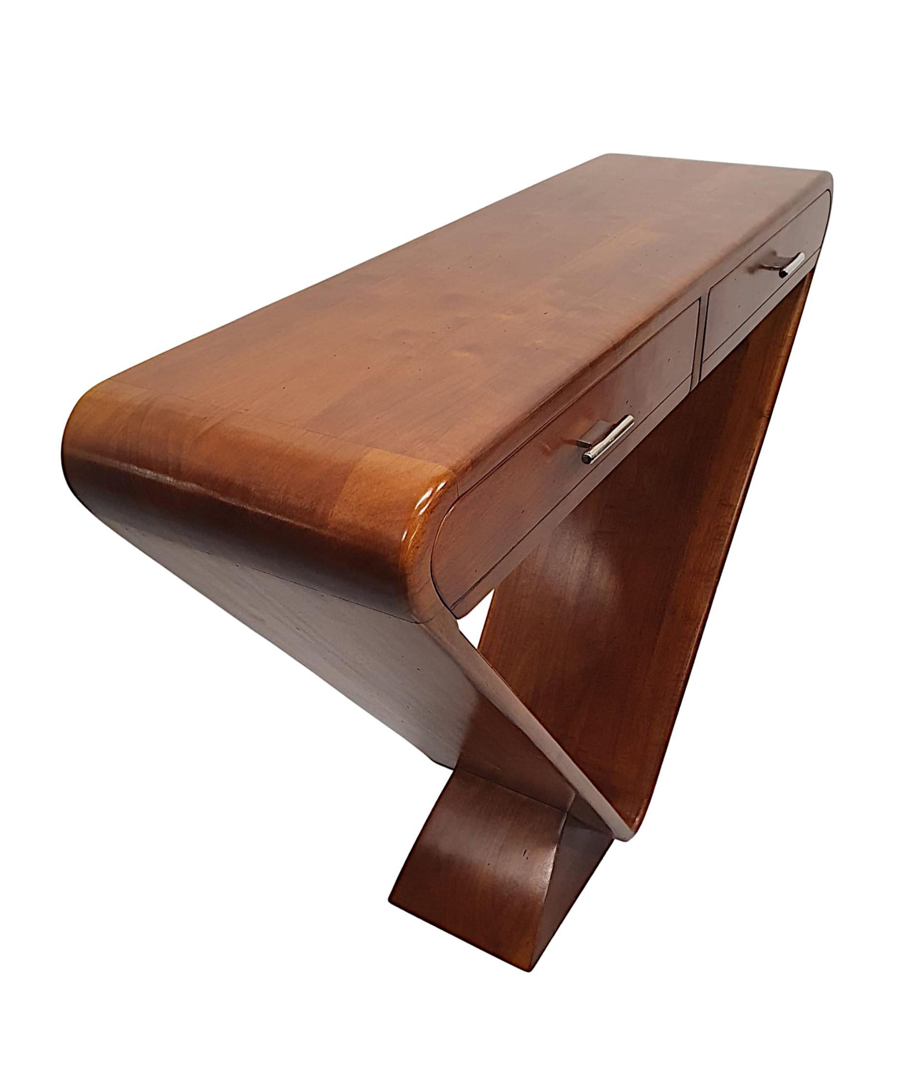 Contemporary Stunning Quality Console Table in the Art Deco Style For Sale