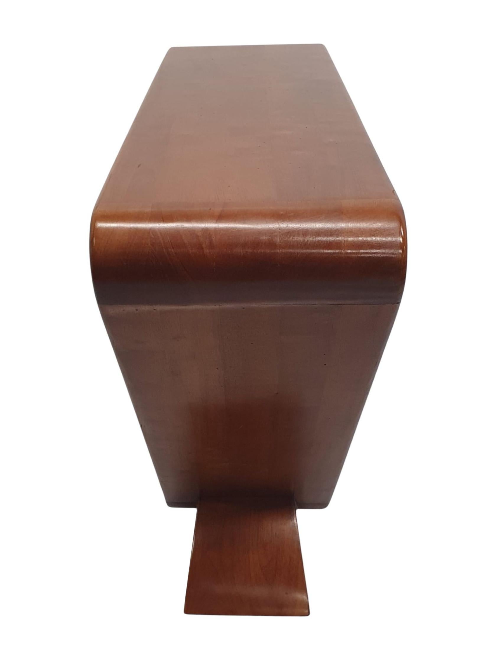 Stunning Quality Console Table in the Art Deco Style For Sale 1