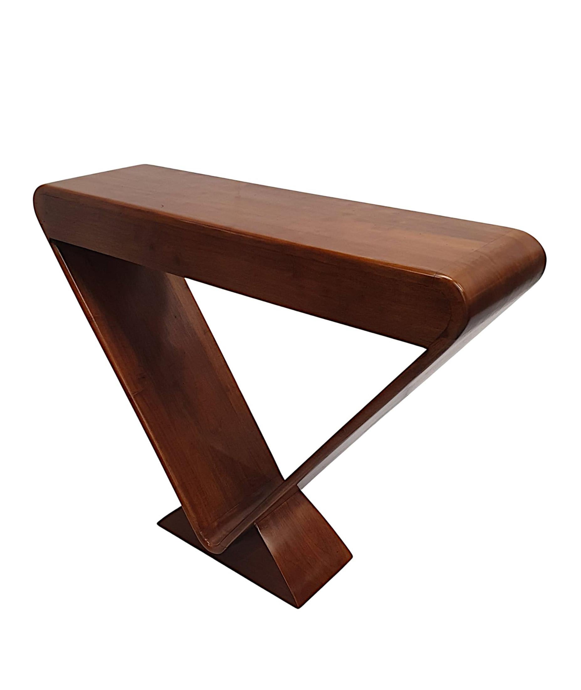 Stunning Quality Console Table in the Art Deco Style For Sale 2