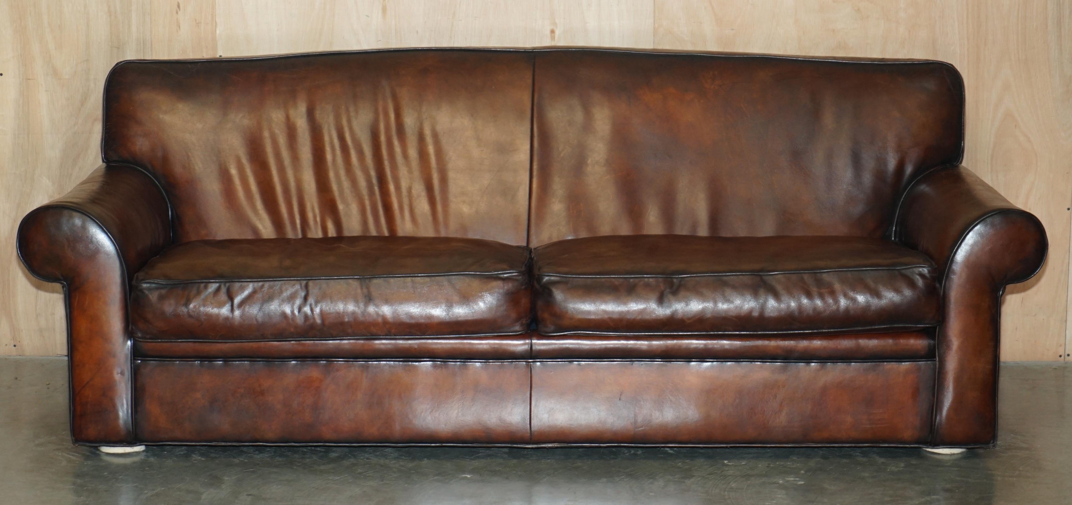 Royal House Antiques

Royal House Antiques is delighted to offer for sale this stunning Fully Restored, Ralph Lauren, hand dyed brown leather club sofa RRP £24,000

Please note the delivery fee listed is just a guide, it covers within the M25 only