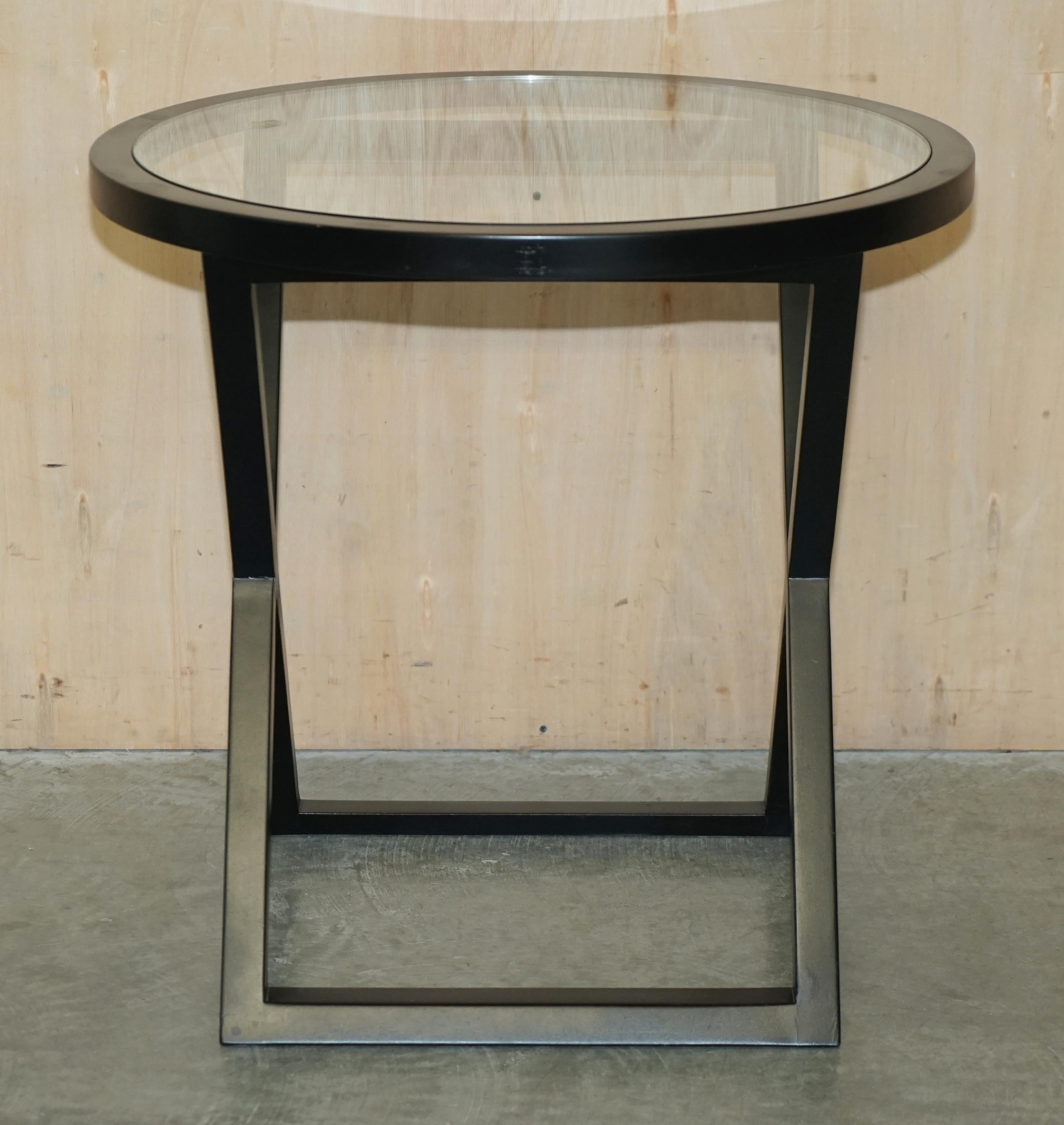 Art déco TABLE OCCASIONALE RALPH LAUREN MERCER STREET OCCASIONAL WiNE CENTRE en vente