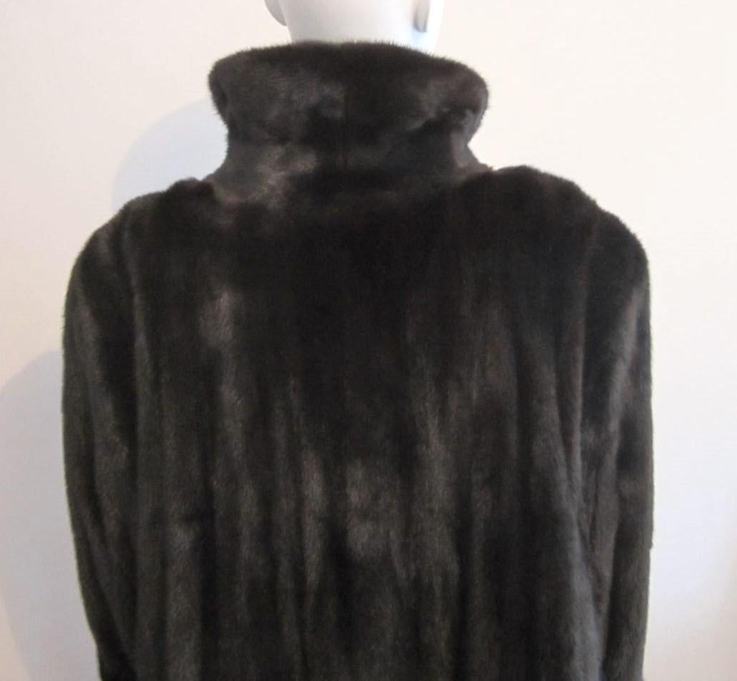 Ranch Mink Fur Coat Med - Large  For Sale 2