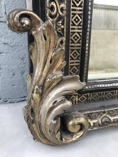 Stunning Rare French Antique Mirror, Original Early 1800s, Vintage