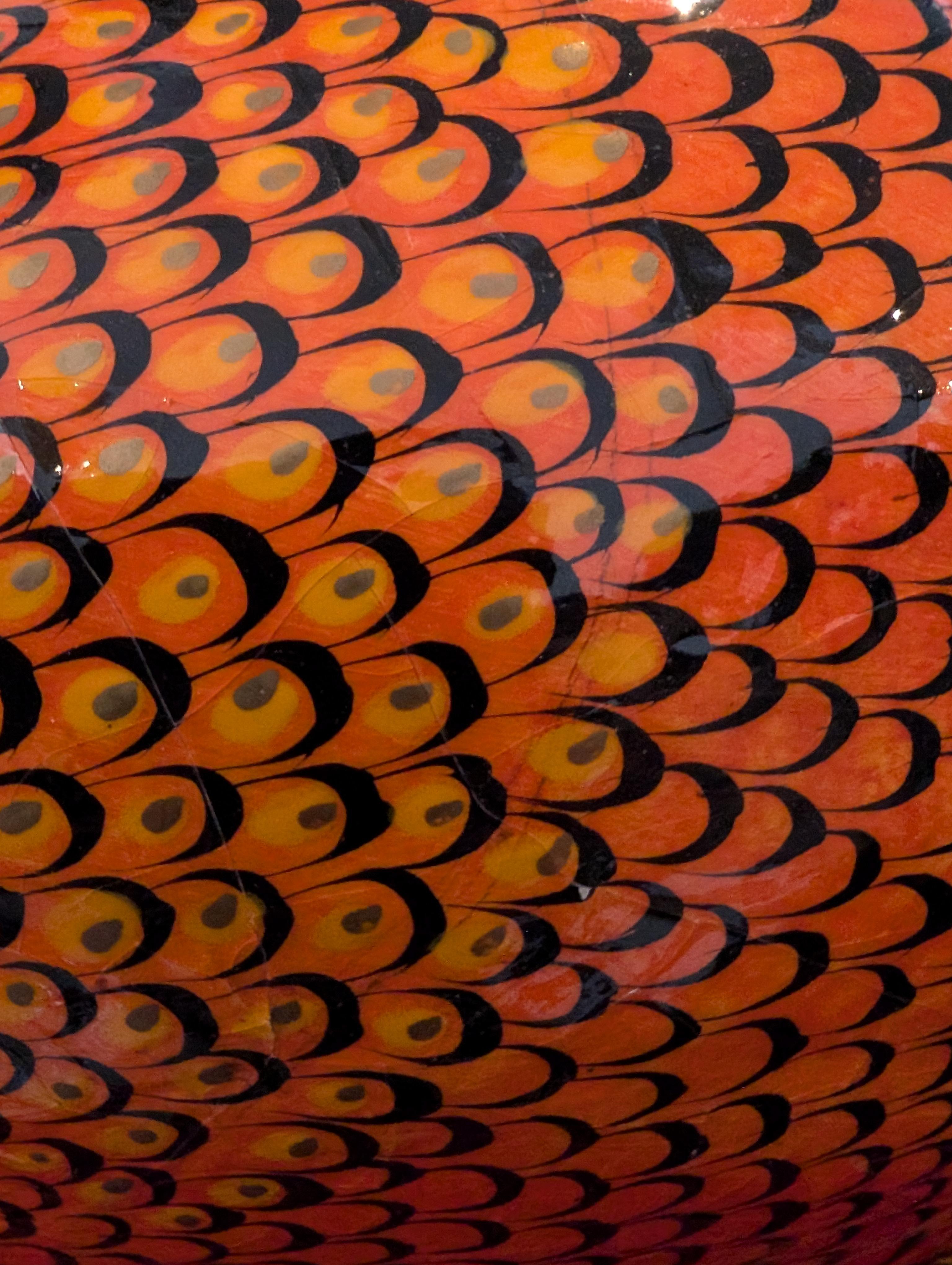 Stunning Rare Golden Pheasant Floorstanding Bird Sculpture By Sergio Bustamante For Sale 6