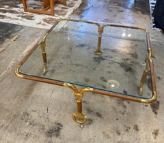Stunning Rare Gucci Horsebit Coffee Table