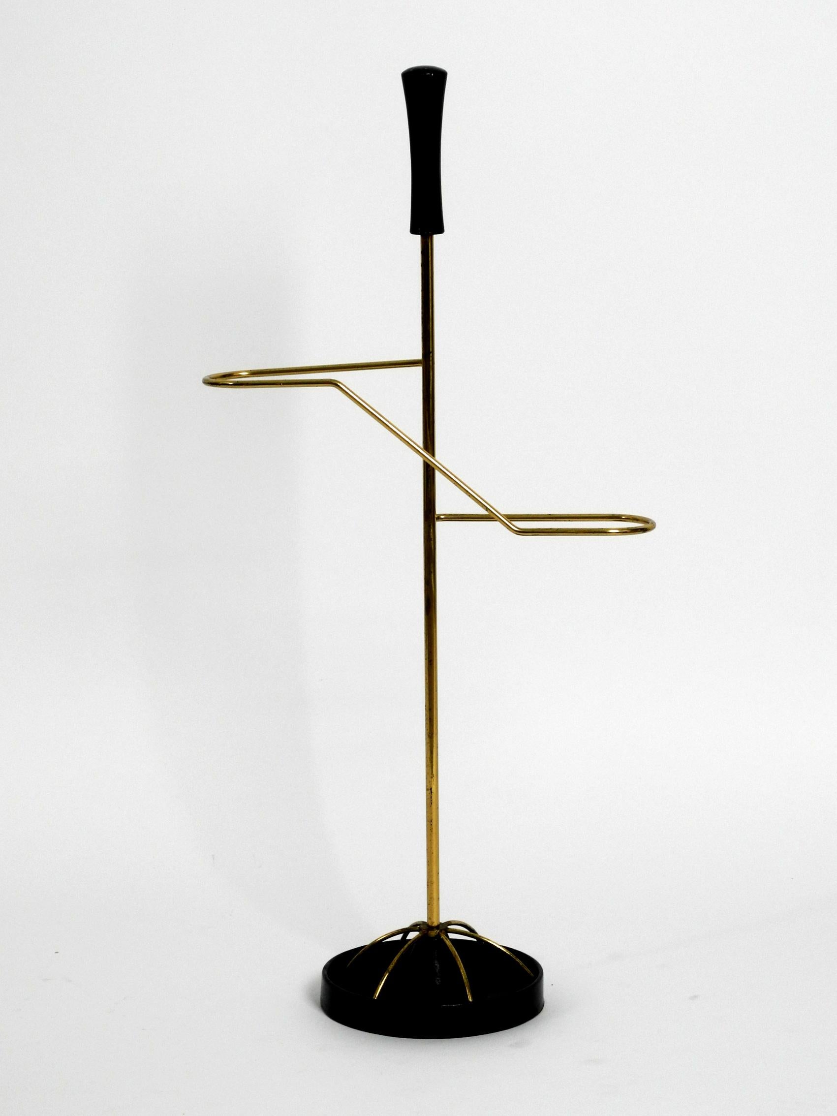 Austrian Stunning Rare Mid-Century Modern Brass Umbrella Stand For Sale