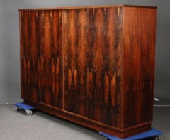 Stunning Rosewood Cupboard, Men’s Cupboard, Signed and with Cites Documents