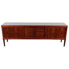 Stunning Rosewood Sideboard Designed by H.W. Klein for Bramin Mobler, Denmark