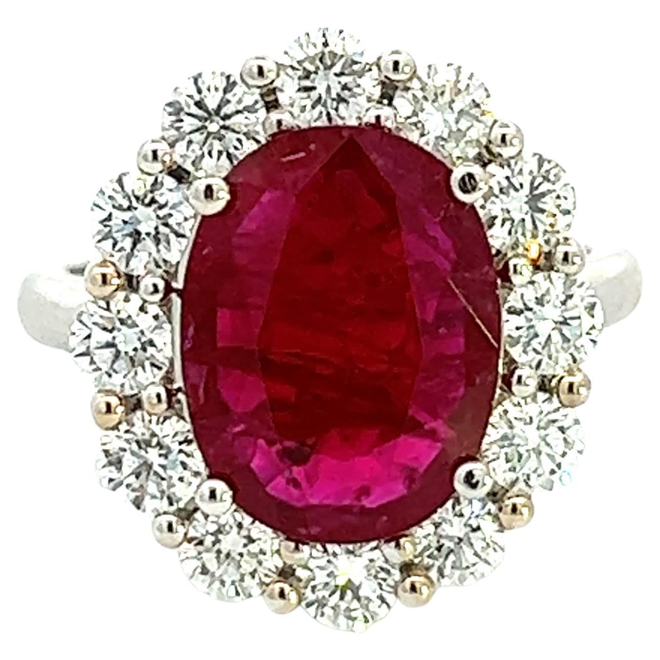 Stunning Ruby and Diamond Ring