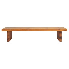 Stunning Scandinavian modern Danish Pine Bench by Sven Larsson Sweden