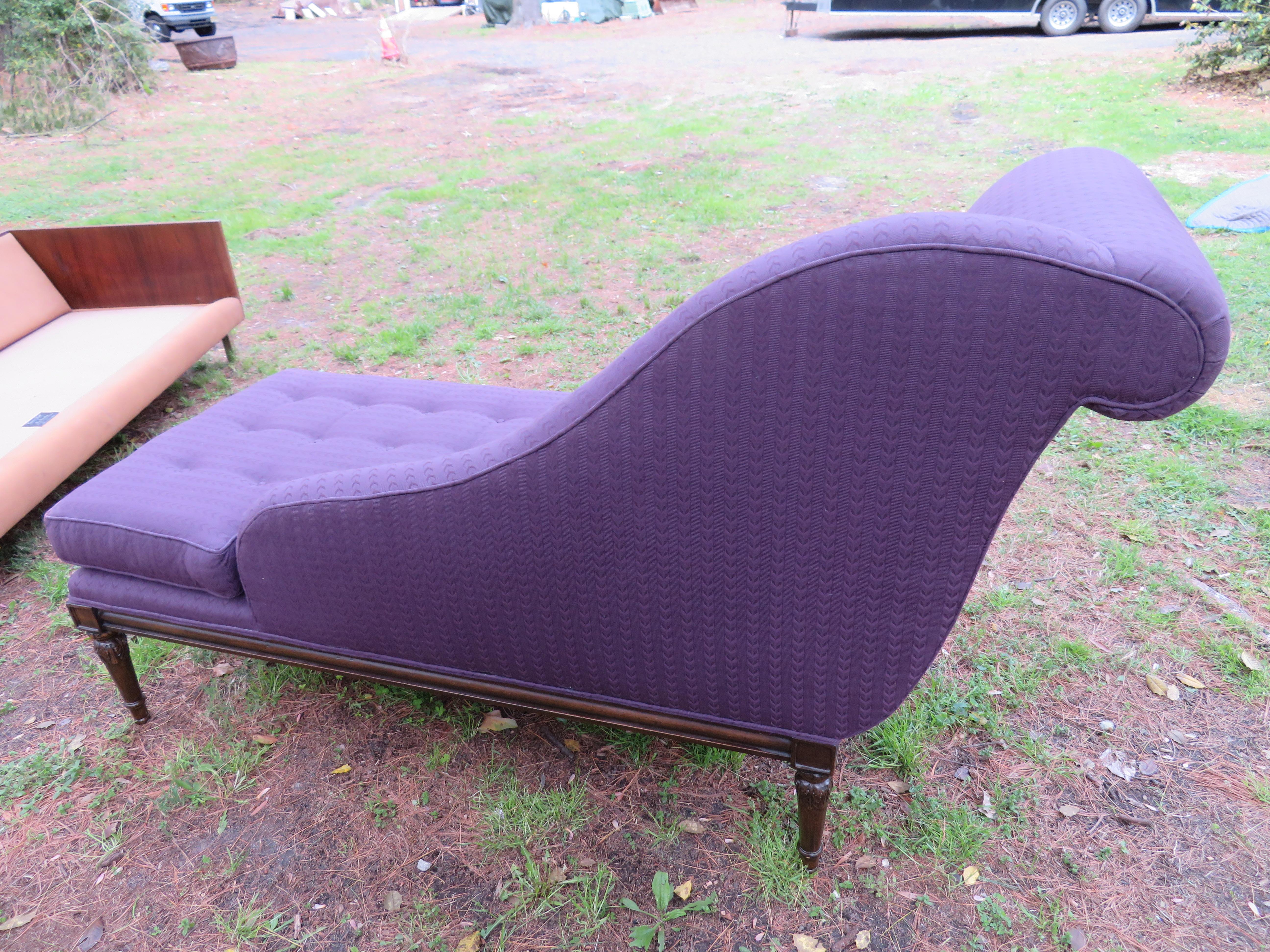 Stunning Schumacher French Style Ravello Reclaimer Chaise Lounge 1