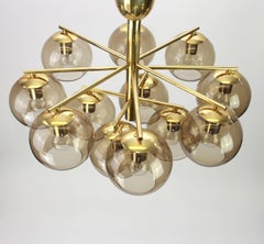 Stunning Sciolari Style Designer Flush Mount, 1960s