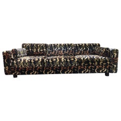 Stunning Selig Jack Lenor Larsen Style Sofa Mid-Century Modern