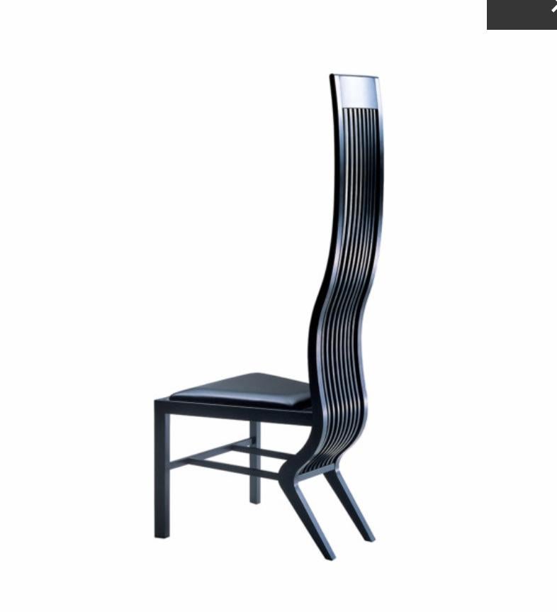 Stunning Set 8 Modernist Dining Chairs, by Arata Isozaki, Tendo Mekko Co. Ltd 4