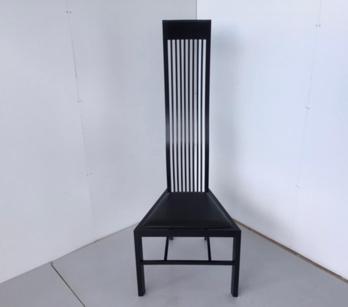 Stunning Set 8 Modernist Dining Chairs, by Arata Isozaki, Tendo Mekko Co. Ltd In Good Condition In Buffalo, NY