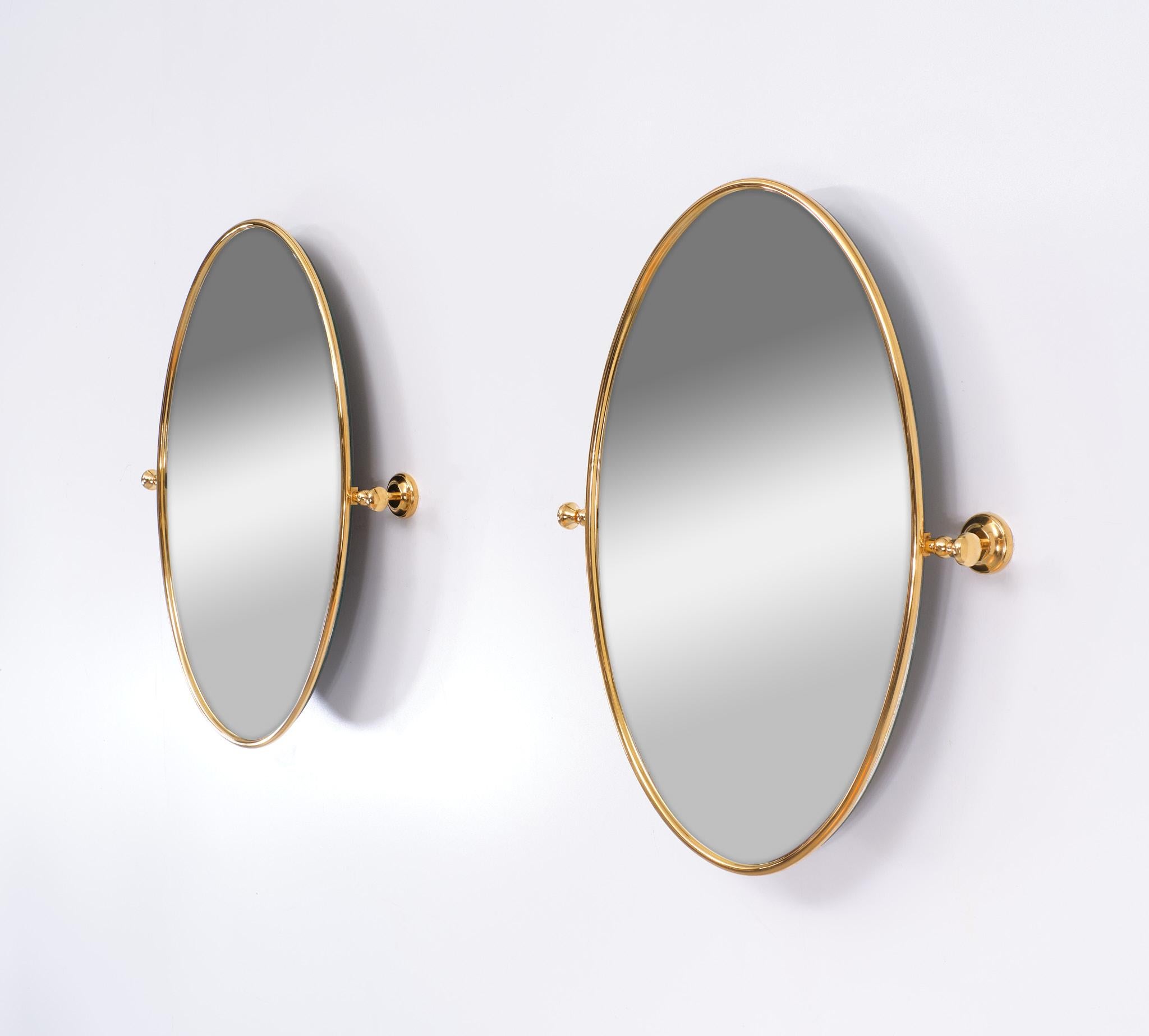 gold tilting mirror