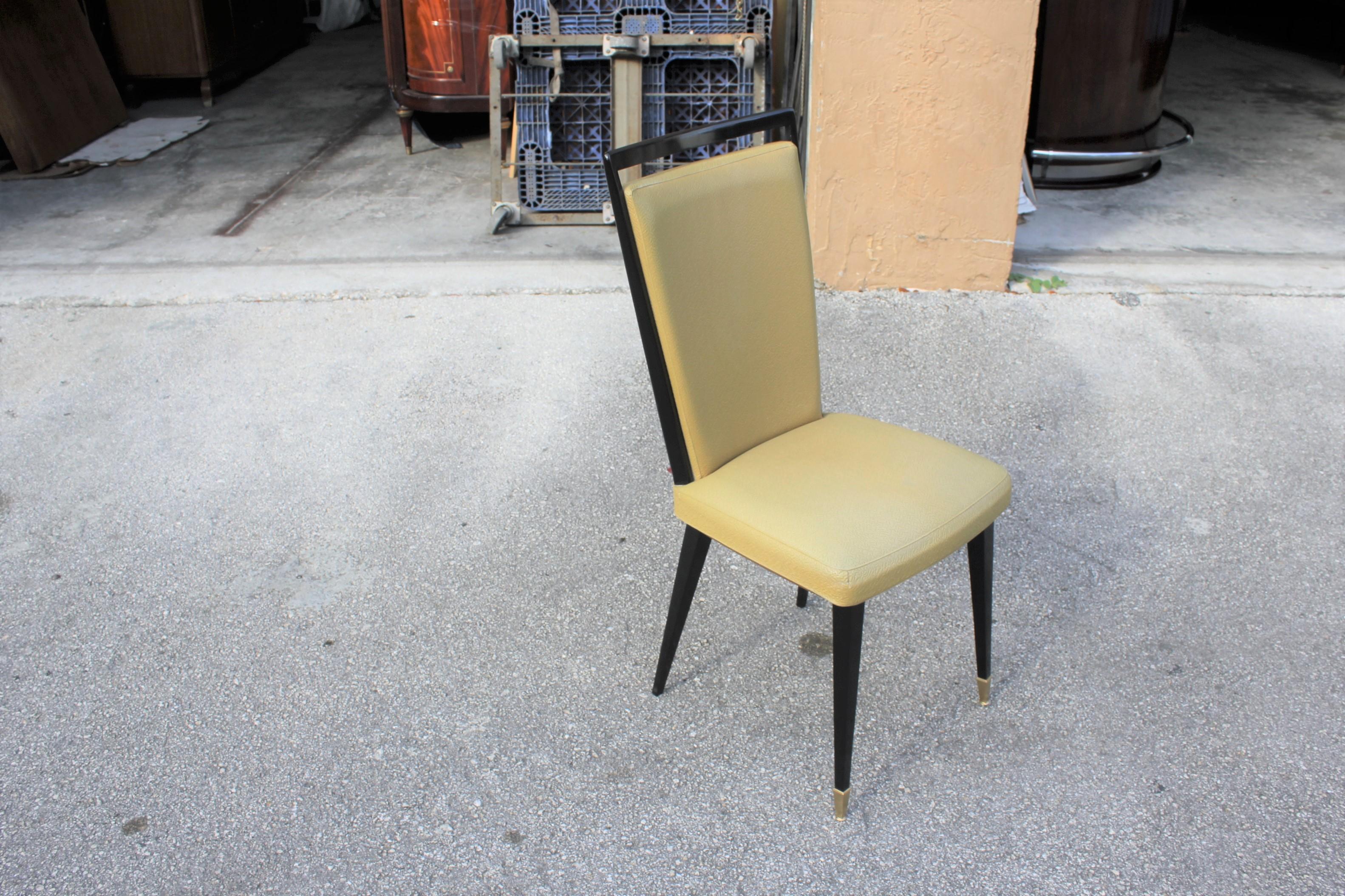 Stunning Set of 12 French Dining Chairs, circa 1940s 9