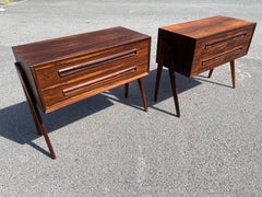 Stunning Set of Danish Mid-Century Modern Nightstands from the 1960´s