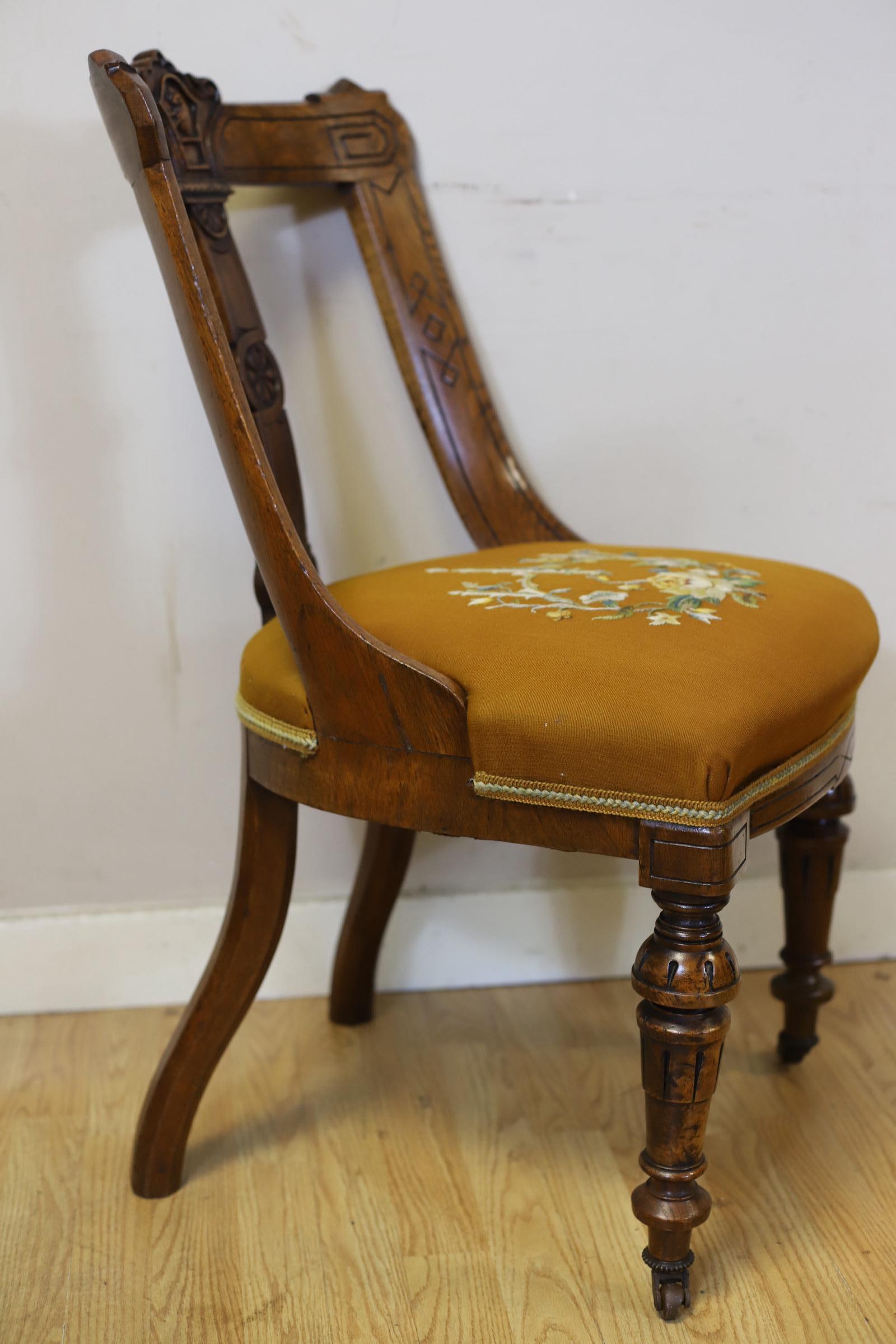 Stunning Set Of Fourteen Victorian Pollard Oak Dinning Chairs For Sale 7