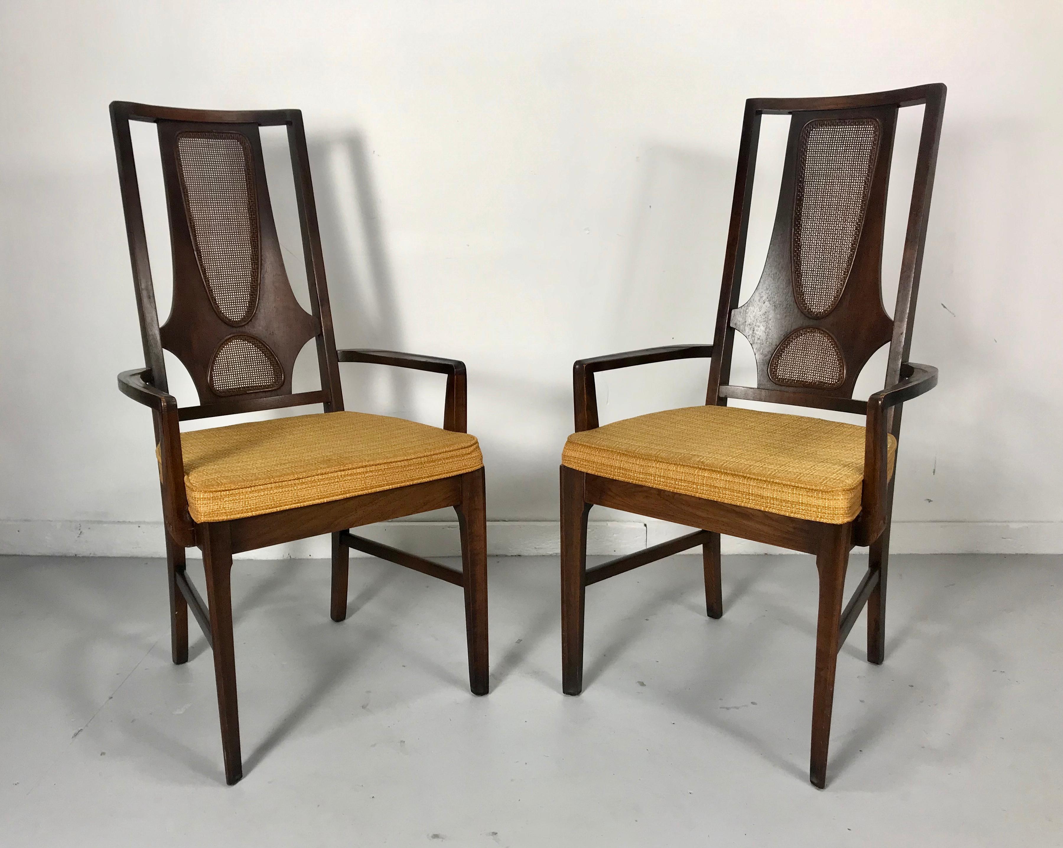 broyhill brasilia dining chairs