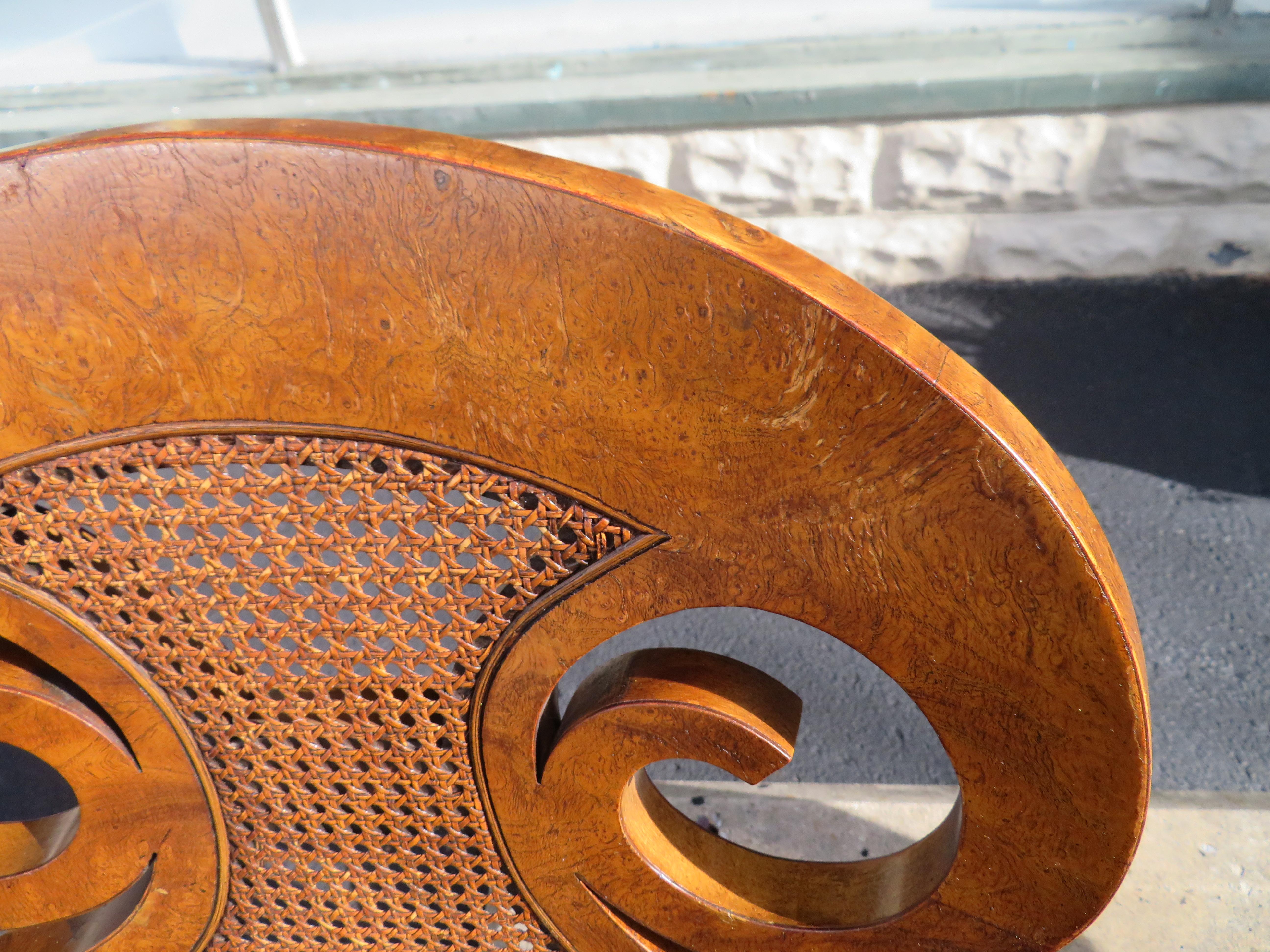 Splendido set di sei sedie da pranzo William Doezema Biedermeier per Mastercraft in vendita 4