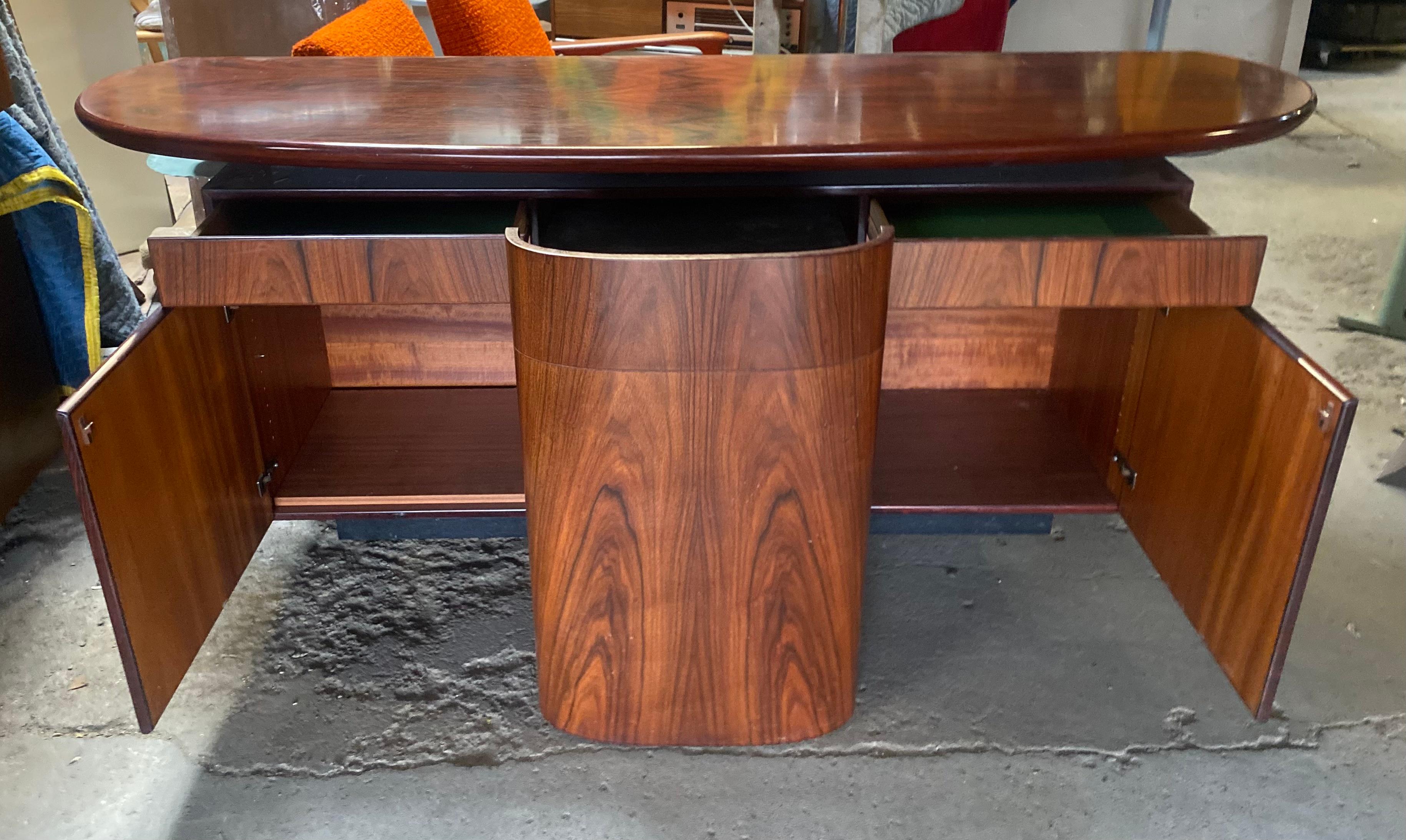 Late 20th Century Stunning Skovby Rosewood Bar or Credenza, Danish Modern  For Sale