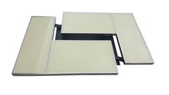 Stunning Sliding Coffee Table with Hidden Bar, Mid-Century Modern