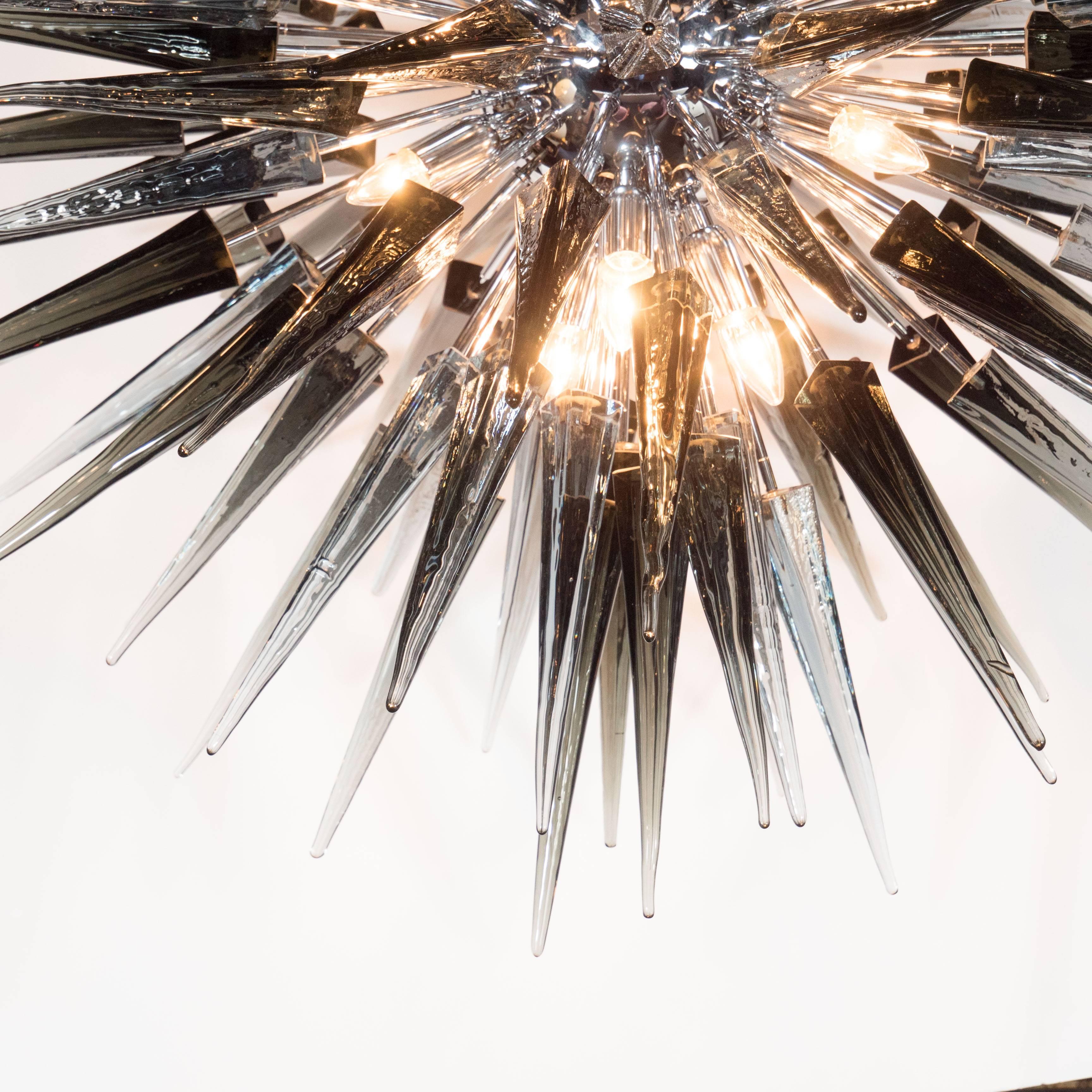 spiked chandelier