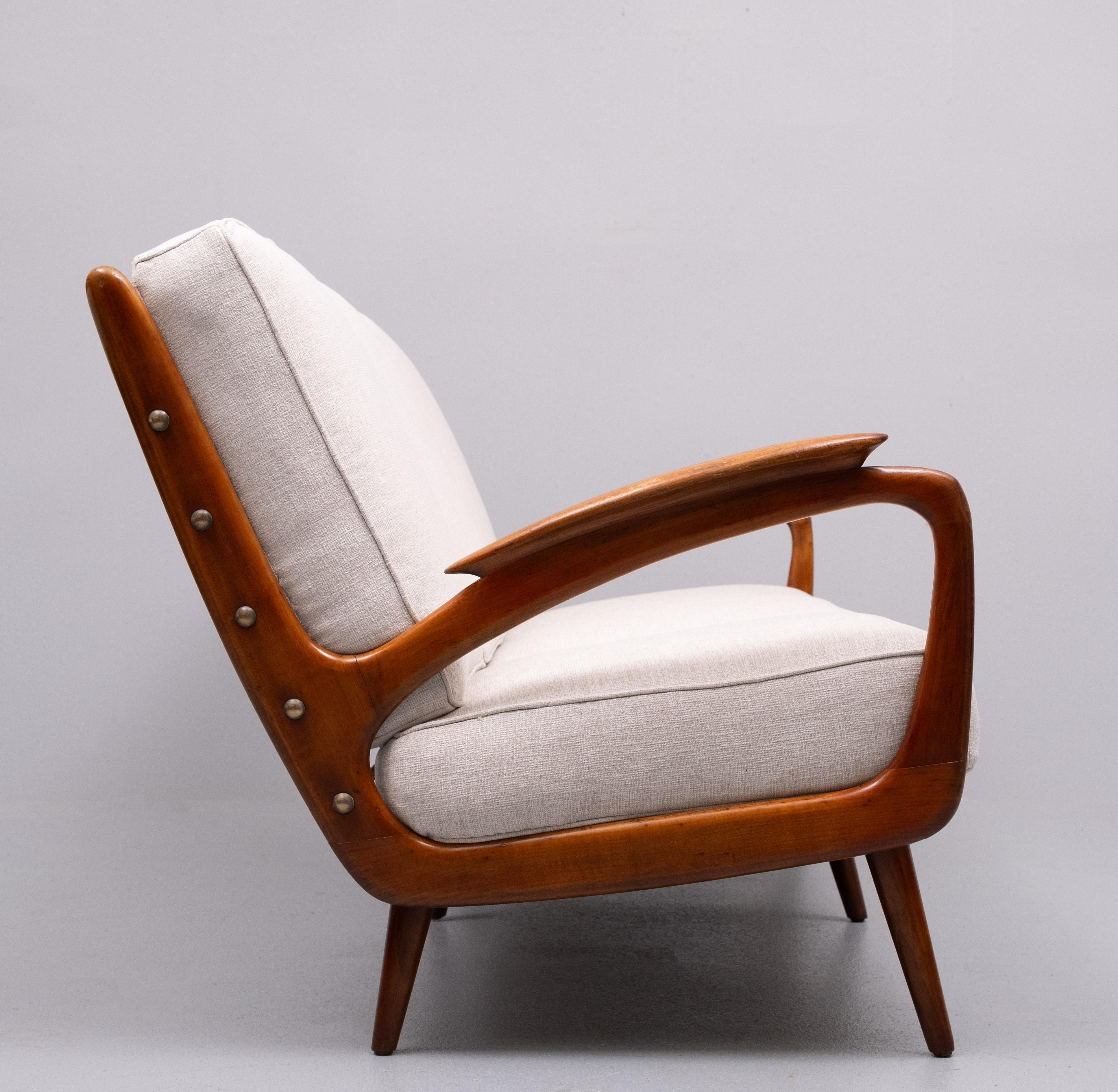 Stunning  Sofa by  De Ster Gelderland  1950s  Holland 3