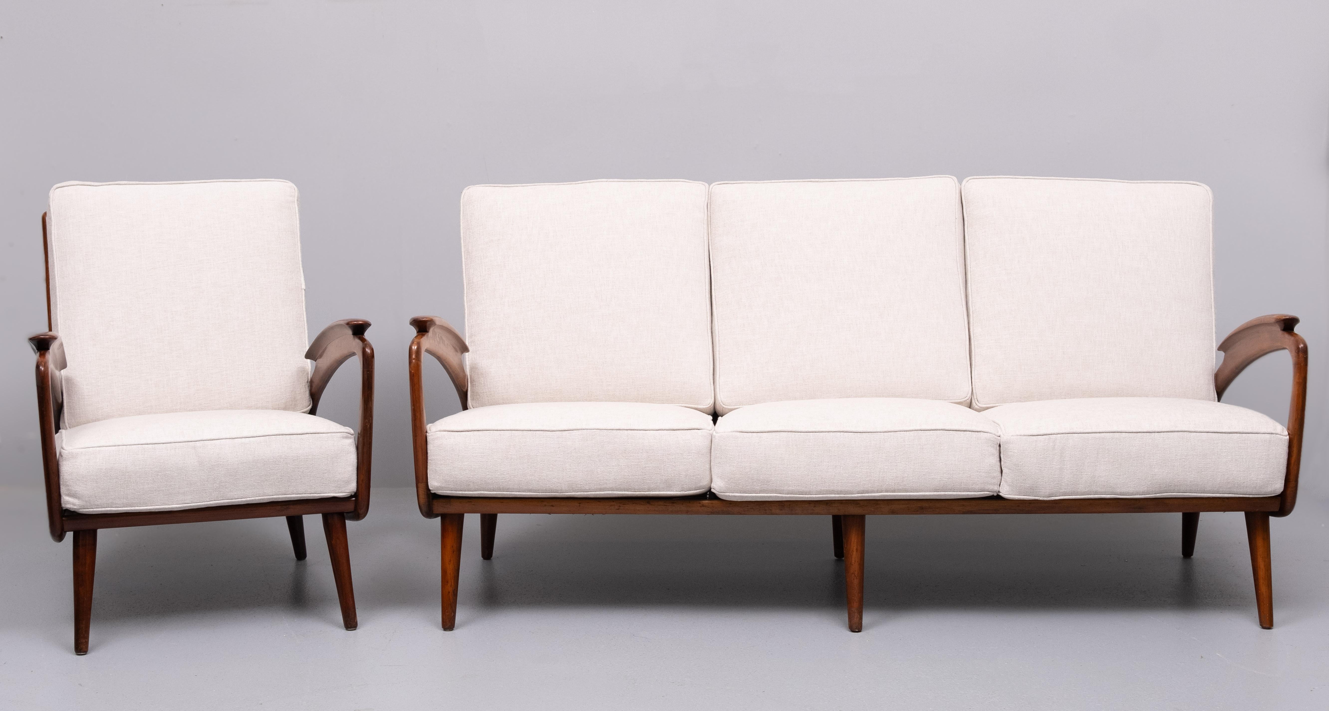Stunning  Sofa by  De Ster Gelderland  1950s  Holland 4