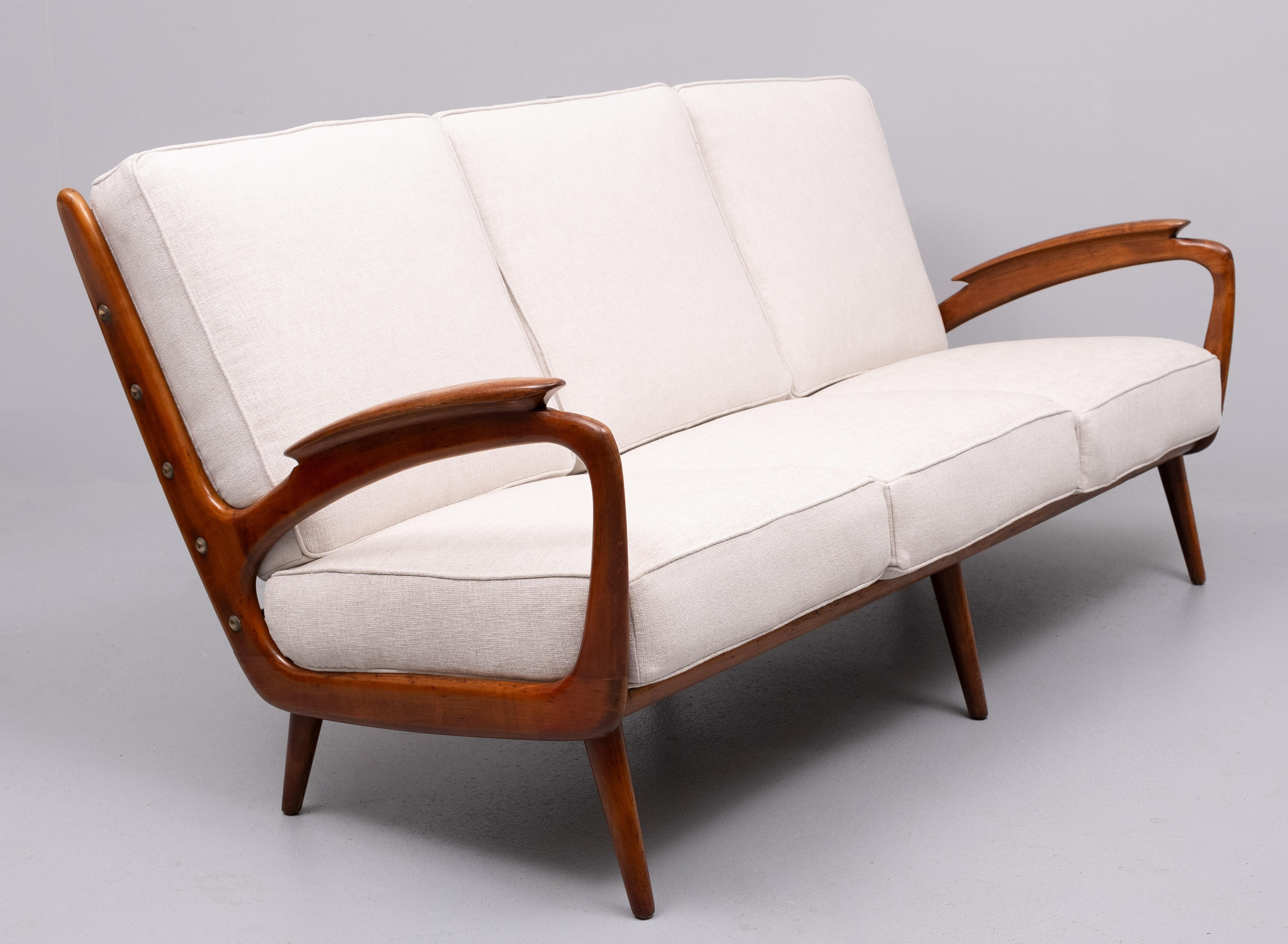 Stunning  Sofa by  De Ster Gelderland  1950s  Holland 6
