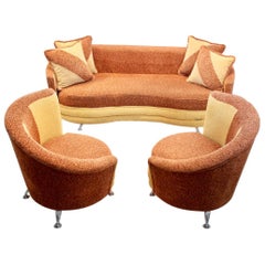 Atemberaubendes Sofaset von František Jirák für Tatra Nábytok, 1970er Jahre