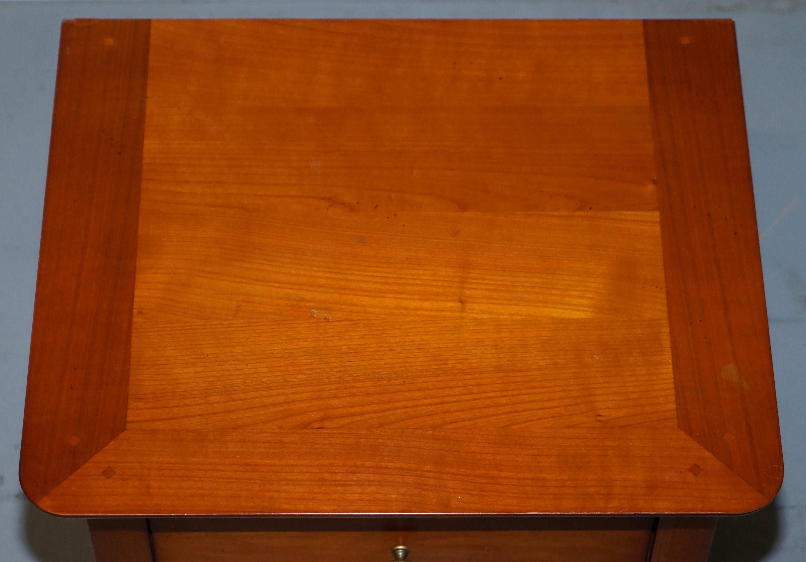 cherrywood bedside table