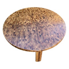 Stunning Solid Santos Rosewood Bramin Model 42 Circular Coffee Table