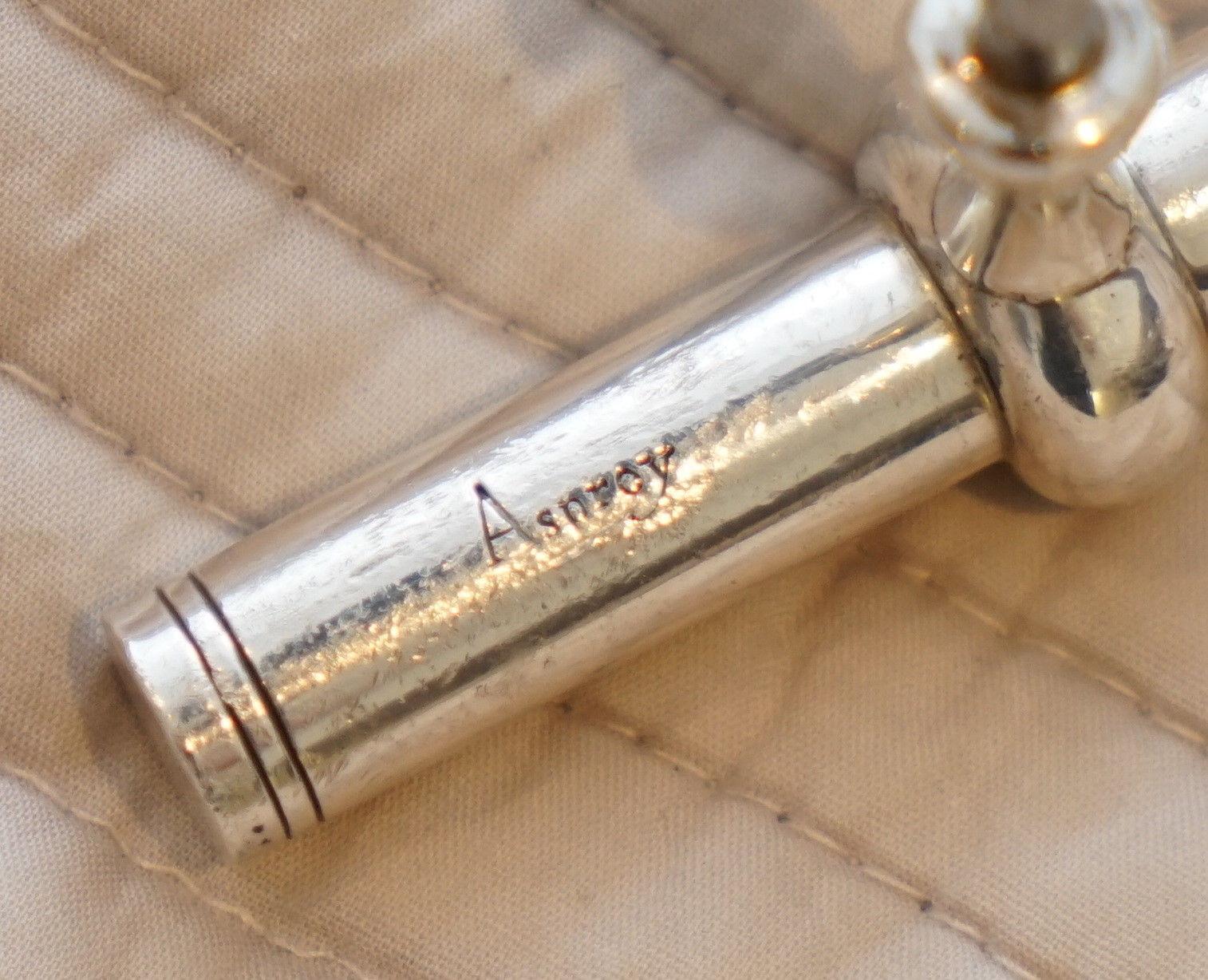Wimbledon-Furniture

Wimbledon-Furniture is delighted to offer for sale this stunning very rare Asprey solid sterling silver corkscrew fully hallmarked for London 1994.

A very good looking decorative piece, the screw is stainless steel so it won’t