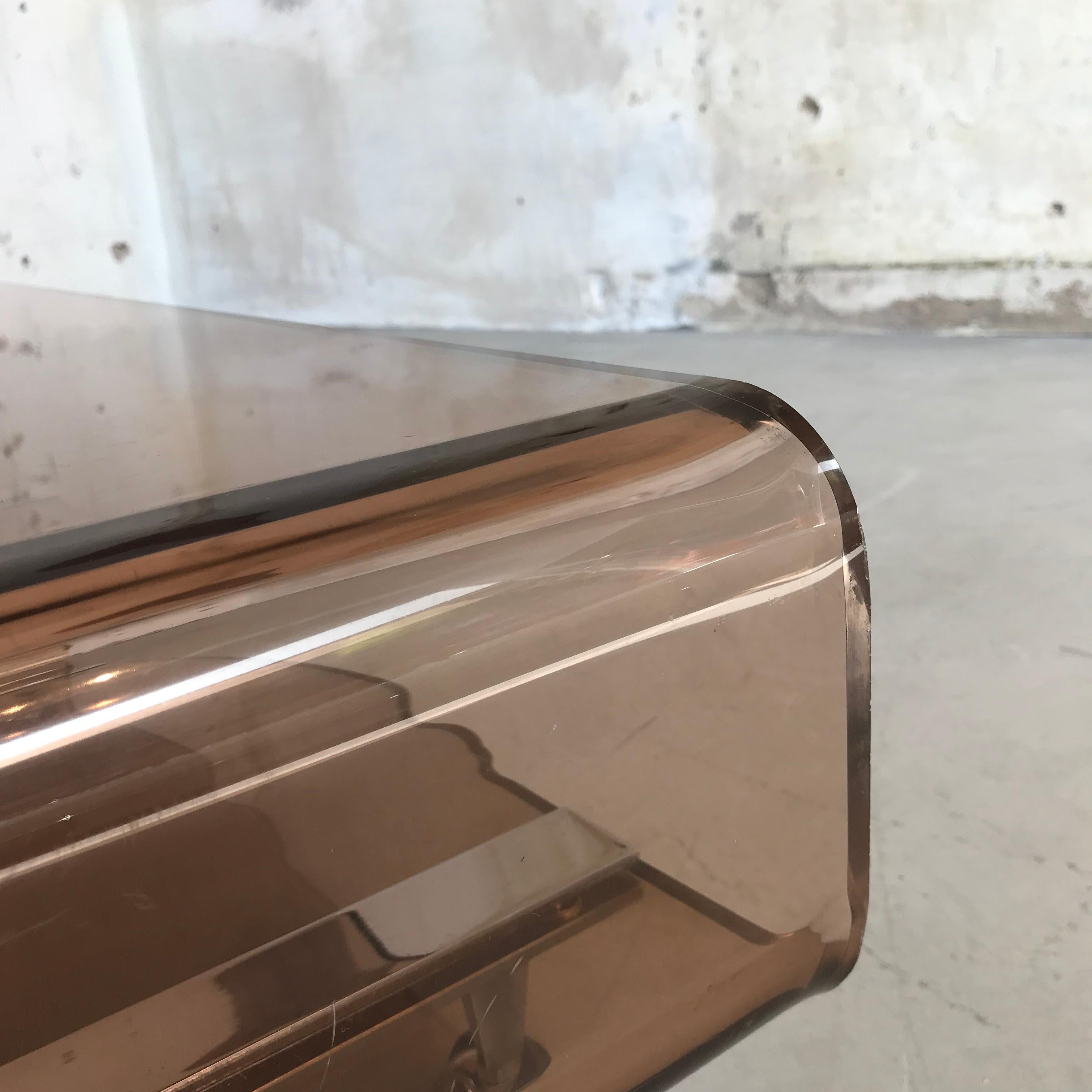 Atemberaubender Couchtisch aus dem Space Age von Michel Dumas für Roche Bobois, Frankreich, 1972 (Ende des 20. Jahrhunderts)