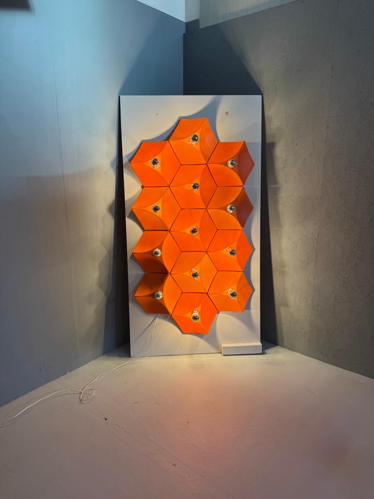 Superbes appliques murales modulaires de l'ère spatiale des années 70 -Allemagne en vente 3
