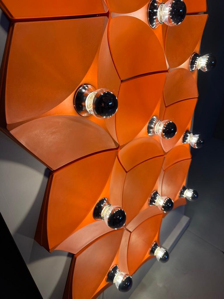 Superbes appliques murales modulaires de l'ère spatiale des années 70 -Allemagne en vente 5