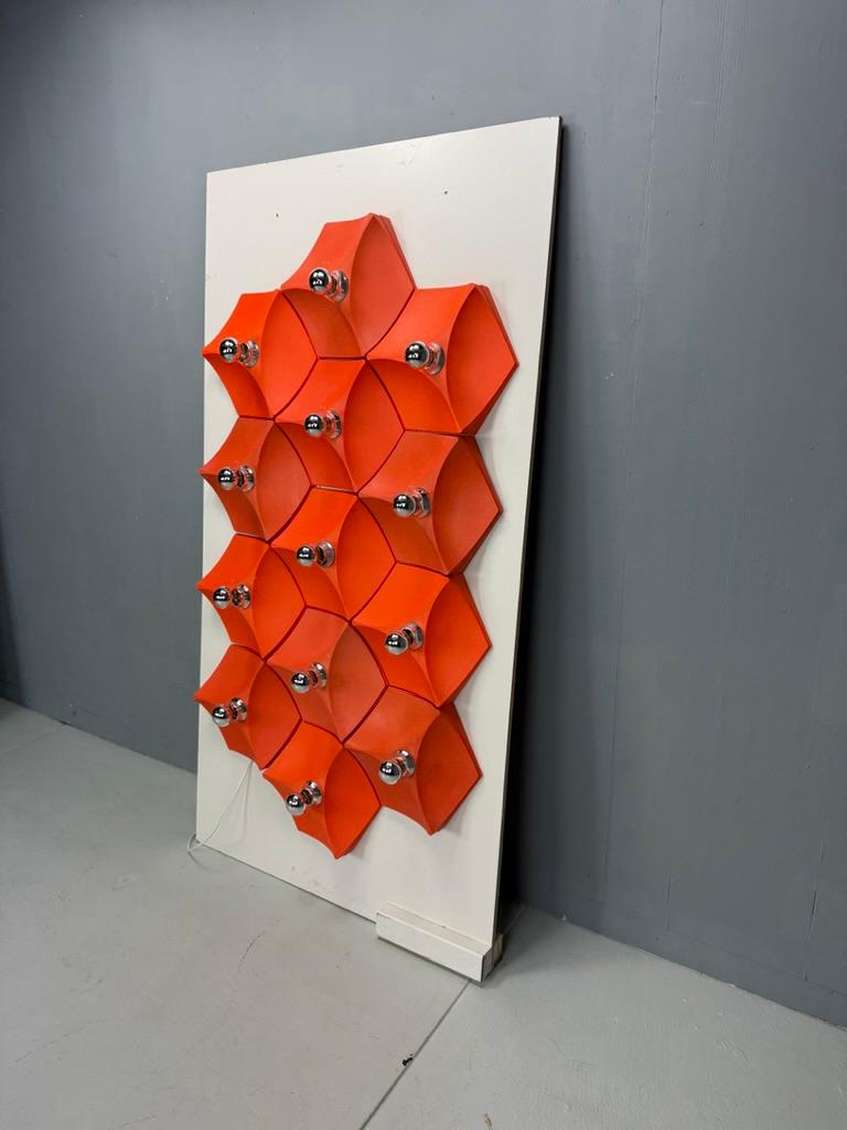 Superbes appliques murales modulaires de l'ère spatiale des années 70 -Allemagne en vente 9