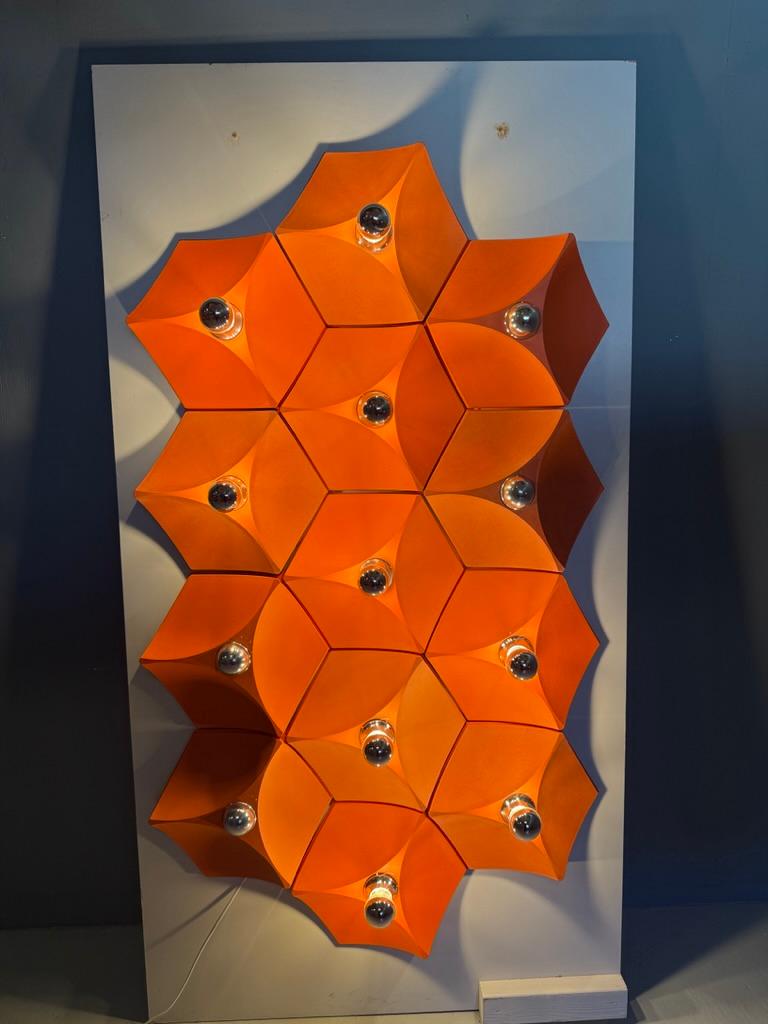 Allemand Superbes appliques murales modulaires de l'ère spatiale des années 70 -Allemagne en vente