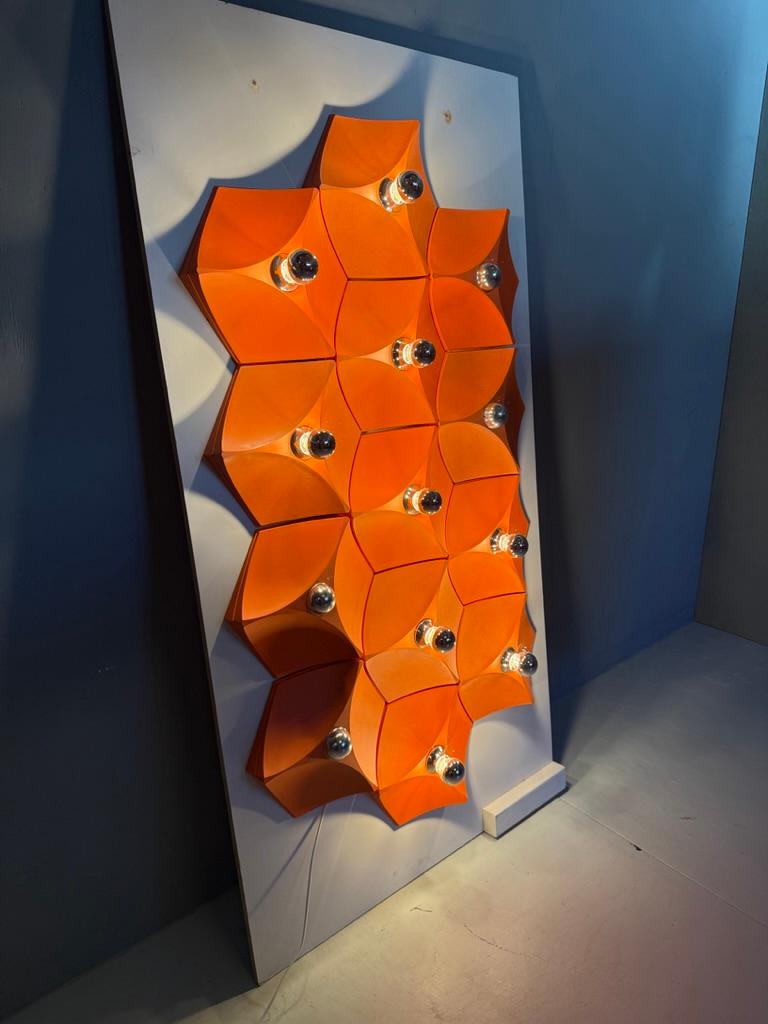 Superbes appliques murales modulaires de l'ère spatiale des années 70 -Allemagne Bon état - En vente à The Hague, NL