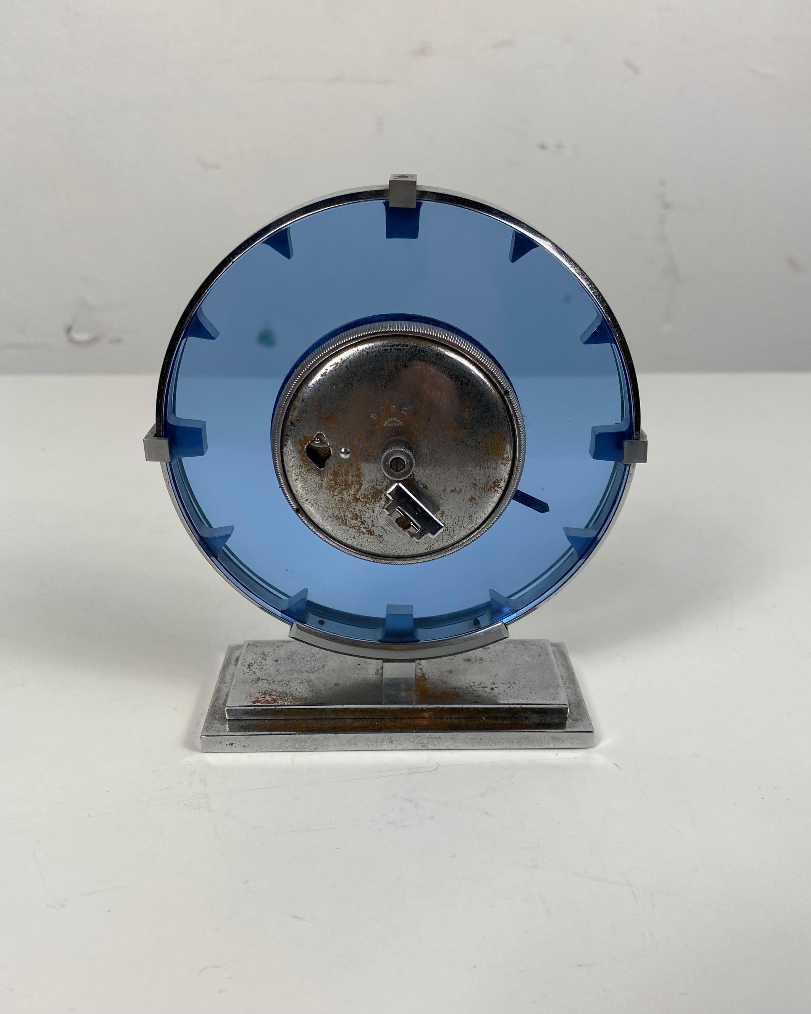 glass art clocks