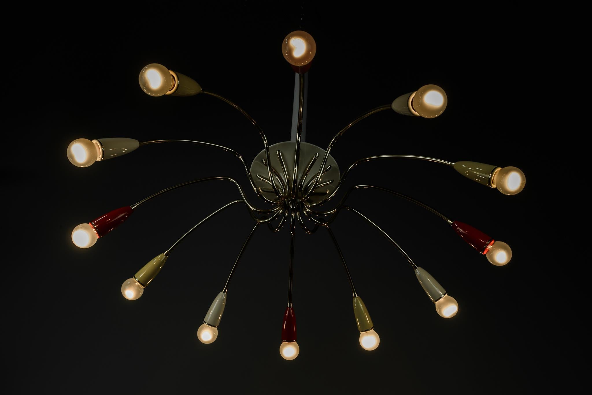 Stunning Stilnovo Style 12-Arm Chandelier 1